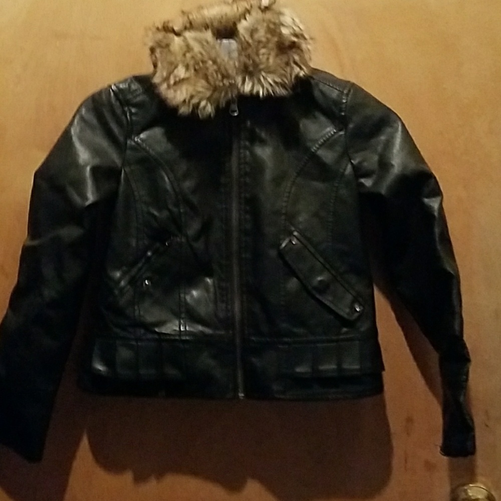 Leather jacket